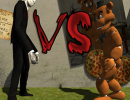 Slenderman vs Freddy the Fazbear