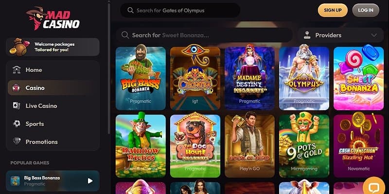 MadCasino Casino
