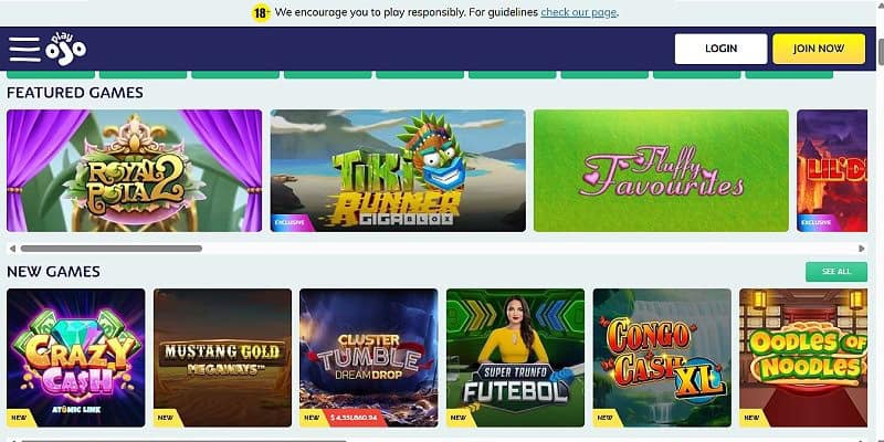 PlayOJO Casino